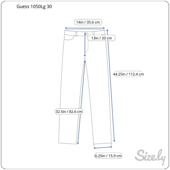 Vtg Guess‎ Jeans USA High Rise Mom Jeans 1050Lg Long sz 30 - Picture 8 of 8